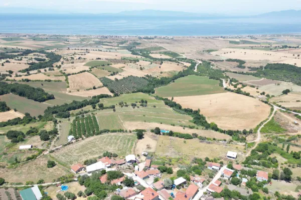 864M2 projesi çizilmiş villa arsaları. Balıkesir Gönen Kınalar 3526 ada 11 ve 12 parsel