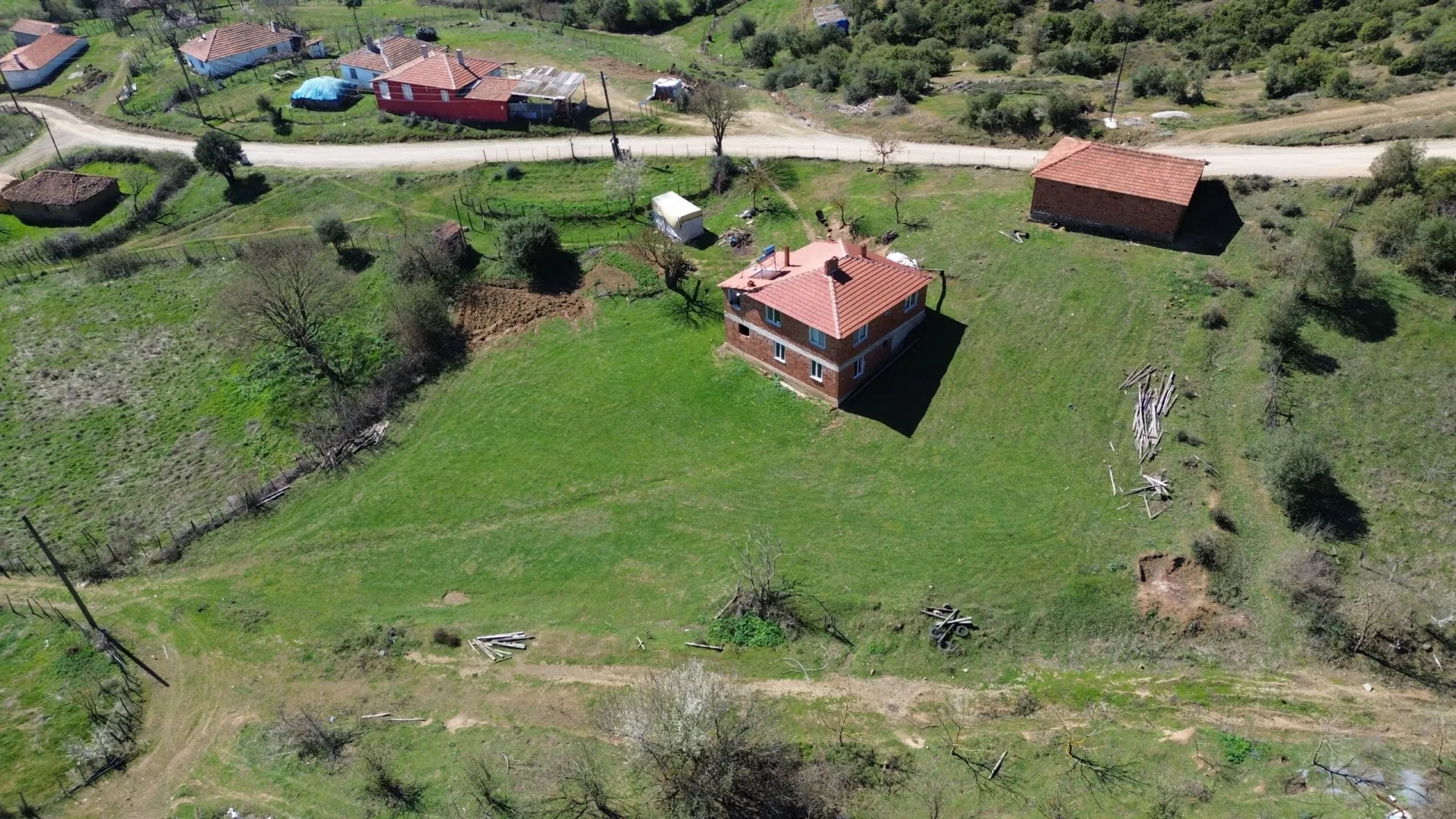 Keşif Arazi 938 m2 Satılık KöyEvi Balıkesir Balya Göloba 126-8.