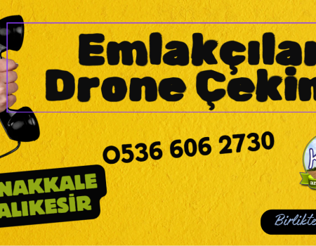Emlakçılara Drone Çekimi